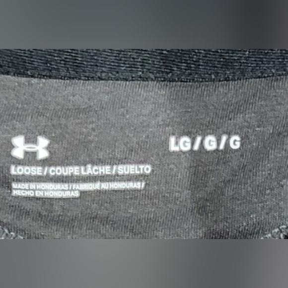 Under Armour Project Rock Iron Paradise Cutoff Sweatshirt 1367037-010 - Picture 5 of 6